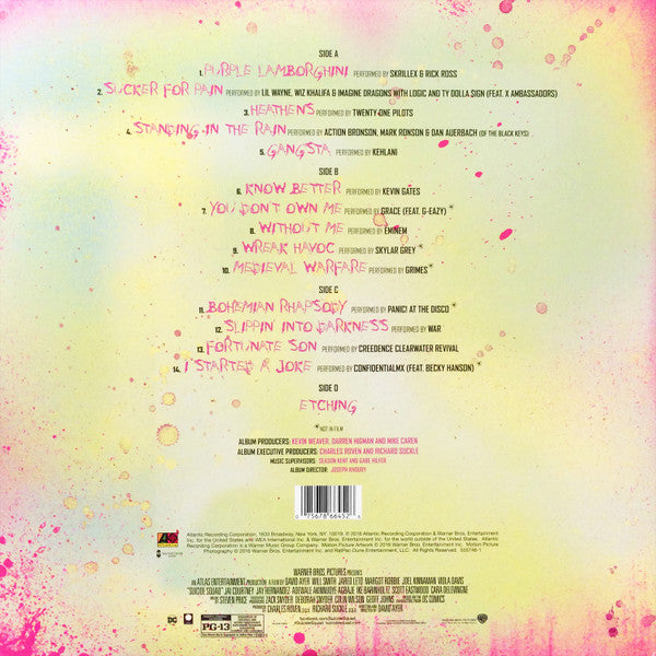 Suicide Squad (The Album) (HOT TOPIC PURPLE 2xVINYL) | Excellent+ (EX+) Near Mint (NM or M-) Get Cheap Vinyl