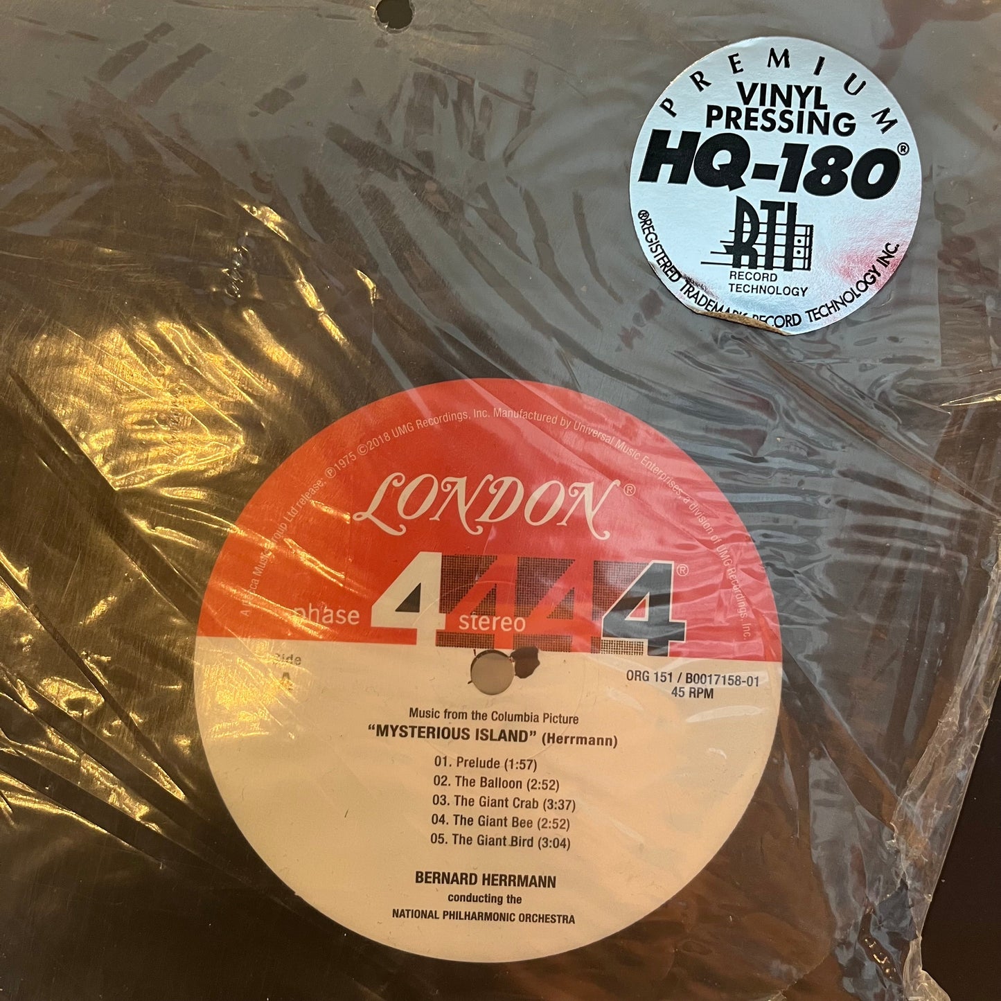 The Mysterious Film World Of Bernard Herrmann *ORG / NUMBERED* | Near Mint (NM) Near Mint (NM) Get Cheap Vinyl