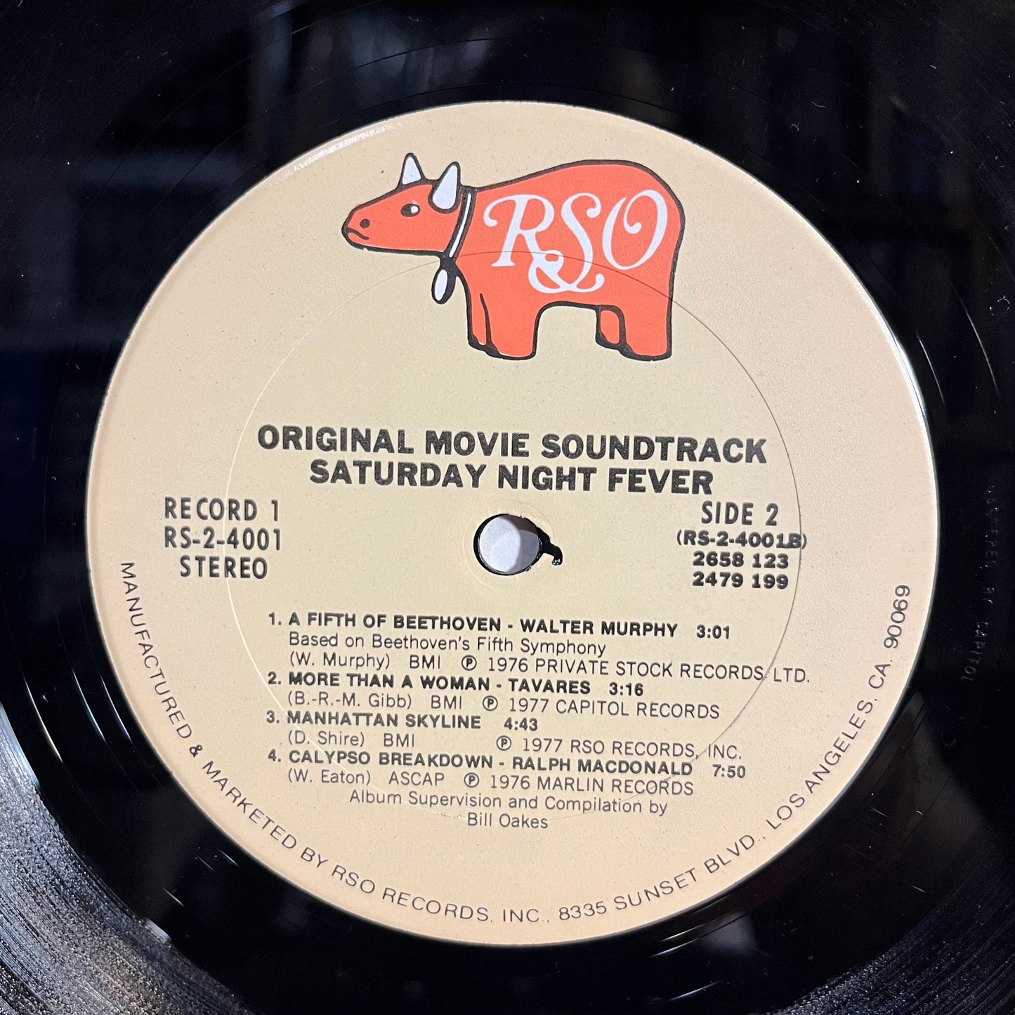 Saturday Night Fever (The Original Movie Sound Track) | Near Mint (NM) Excellent (EX) Get Cheap Vinyl