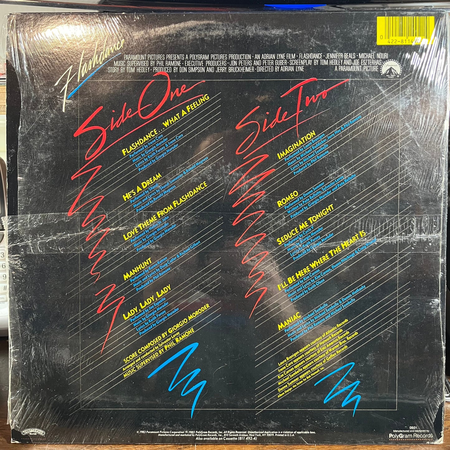 Flashdance (Original Soundtrack From The Motion Picture) (LP) | Near Mint (NM) Near Mint (NM) Get Cheap Vinyl