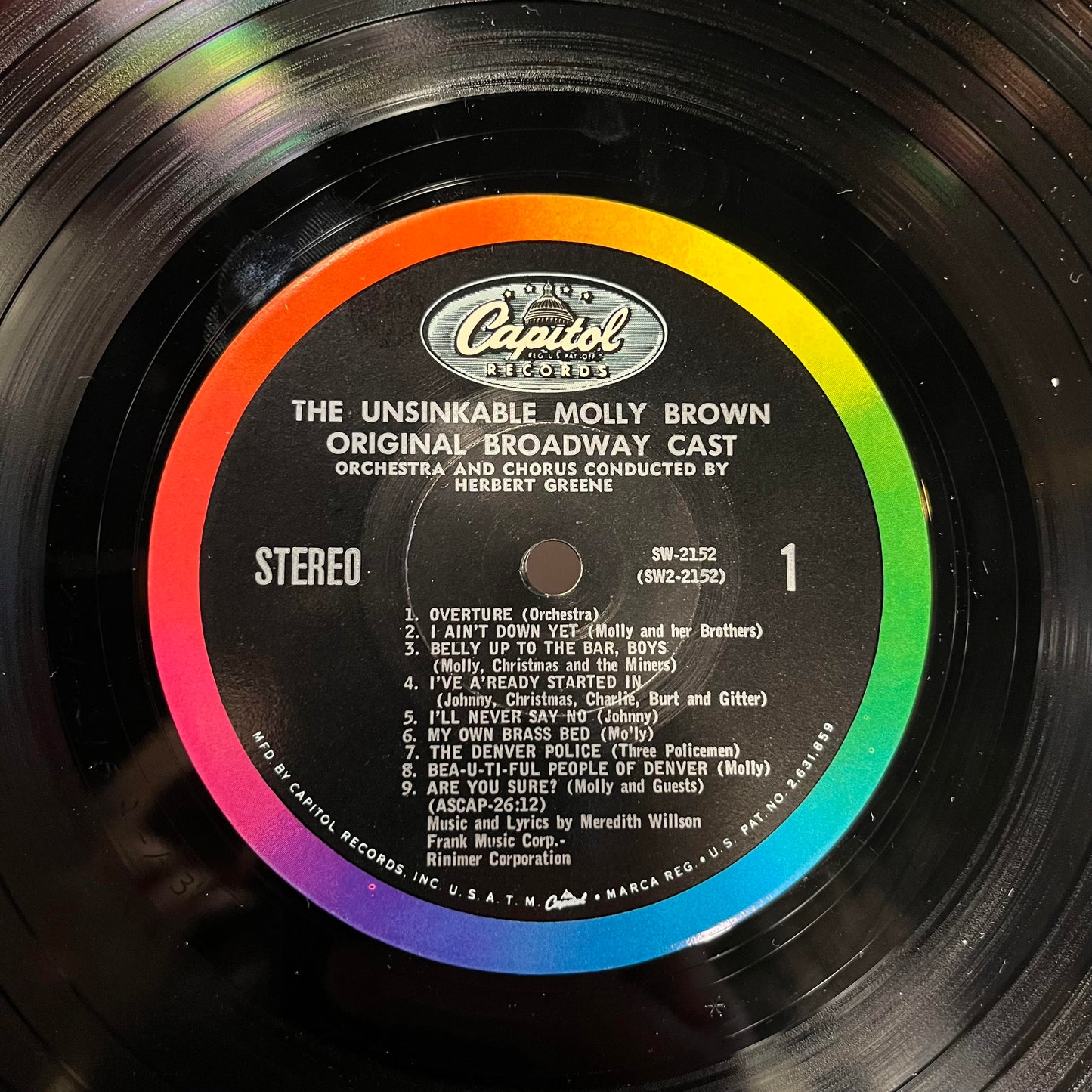 The Unsinkable Molly Brown - Original Broadway Cast *SHRINK* | Near Mint (NM) Near Mint (NM) Get Cheap Vinyl