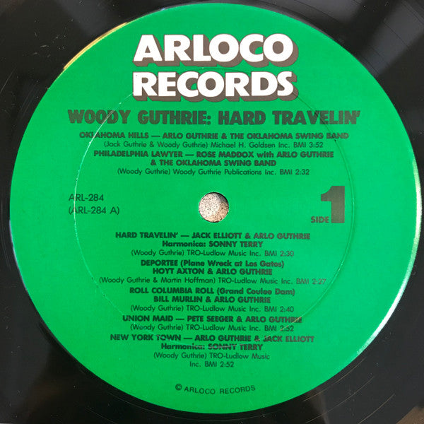Soundtrack From The Film Woody Guthrie Hard Travelin' | Near Mint (NM) Near Mint (NM) Get Cheap Vinyl