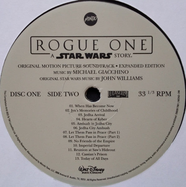 Rogue One: A Star Wars Story (Original Motion Picture Soundtrack Expanded Edition) (4xVINYL BOX) | Near Mint (NM) Near Mint (NM) Get Cheap Vinyl