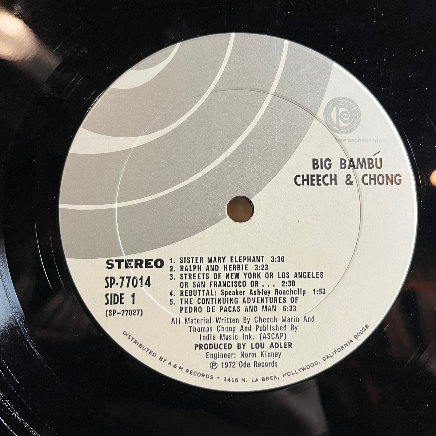 Big Bambú (VINYL) | Very Good Plus (VG+) Excellent (EX) Get Cheap Vinyl