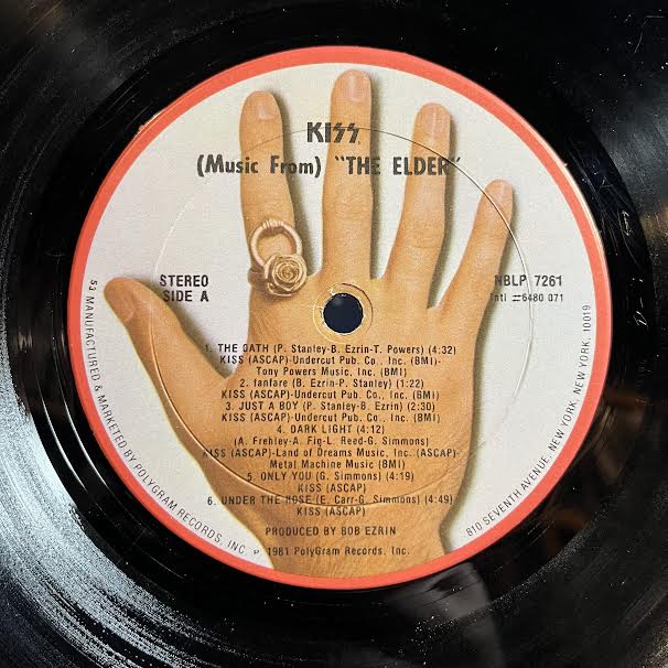 (Music From) The Elder (VINYL) | Very Good (VG) Excellent+ (EX+) Get Cheap Vinyl