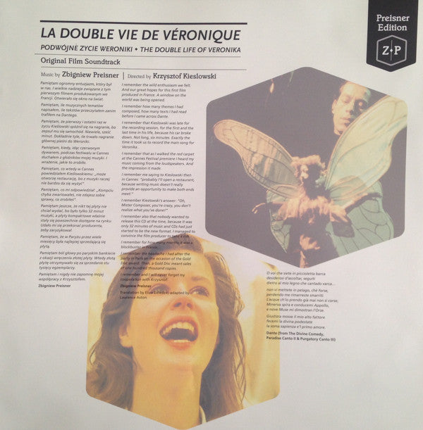 La Double Vie De Véronique = Podwójne Życie Weroniki = The Double Life Of Veronika (Original Film Soundtrack) | Mint (M) Mint (M) Get Cheap Vinyl
