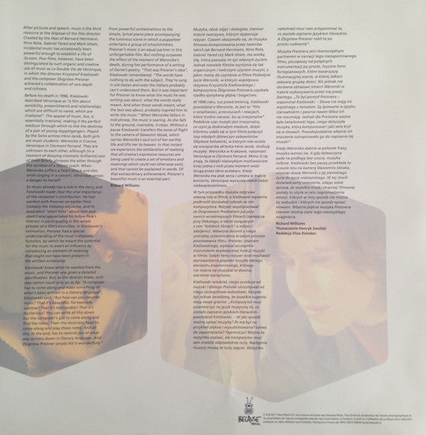 La Double Vie De Véronique = Podwójne Życie Weroniki = The Double Life Of Veronika (Original Film Soundtrack) | Mint (M) Mint (M) Get Cheap Vinyl