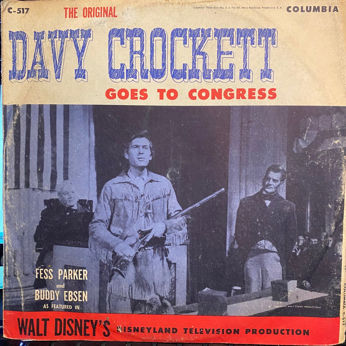 Davy Crockett Goes to Congress | Good Plus (G+) Very Good (VG) Get Cheap Vinyl