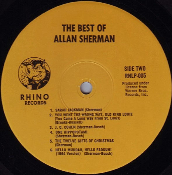The Best Of Allan Sherman (VINYL) | Near Mint (NM) Near Mint (NM) Get Cheap Vinyl