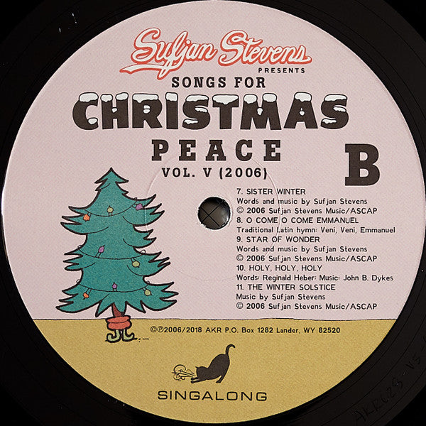 Sufjan Stevens Songs For Christmas Asthmatic Kitty Records Box, Comp + 5x12", EP, RE Mint (M) Mint (M) Get Cheap Vinyl