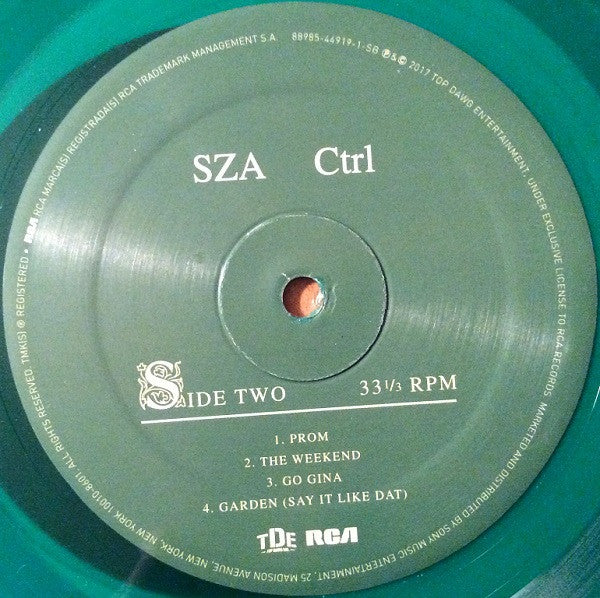 Ctrl (TRANSLUCENT GREEN VINYL) | Mint (M) Mint (M) Get Cheap Vinyl
