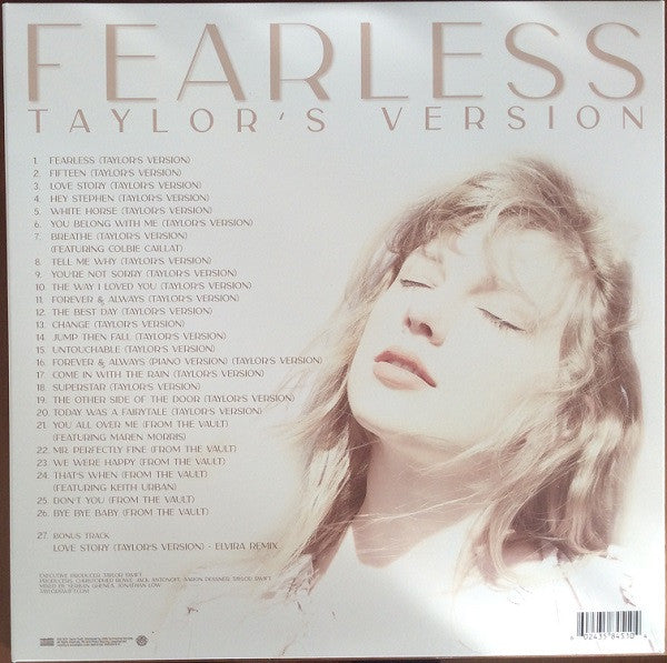 Taylor Swift Fearless (Taylor's Version) Republic Records 3xLP, Album, Gol Mint (M) Mint (M) Get Cheap Vinyl