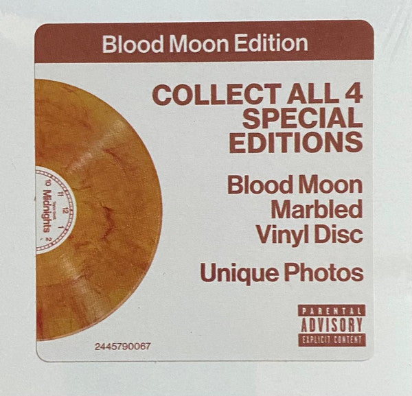 Taylor Swift Midnights Republic Records LP, Album, S/Edition, Blo Mint (M) Mint (M) Get Cheap Vinyl