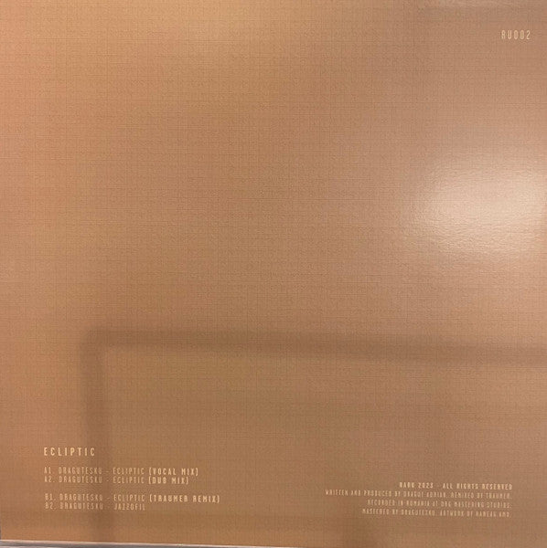 Ecliptic (VINYL *TRAUMER*) | Mint (M) Mint (M) Get Cheap Vinyl