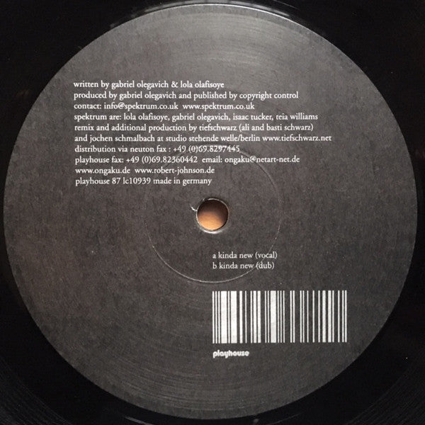 Kinda New (Tiefschwarz Mixes) (VINYL) | Near Mint (NM) Excellent (EX) Get Cheap Vinyl