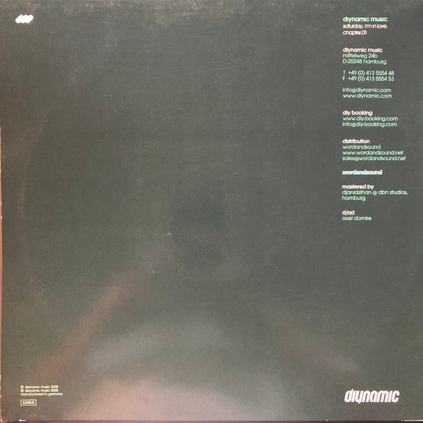 Saturday, I'm In Love - Chapter.01, Part.01 | Mint (M) Near Mint (NM) Get Cheap Vinyl