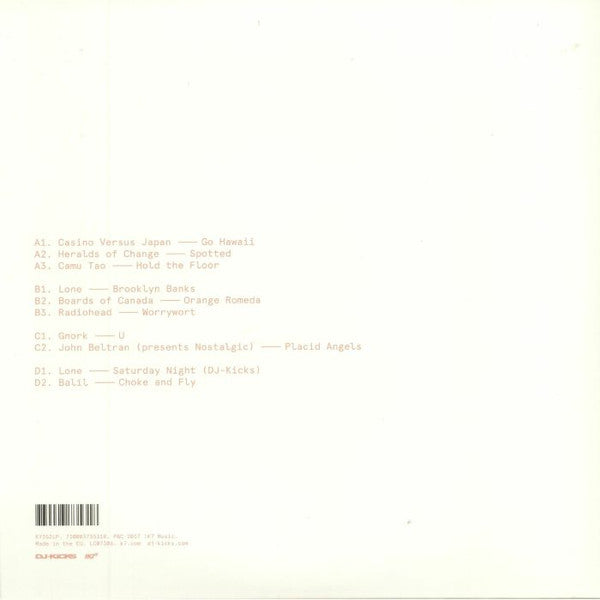 DJ-Kicks (2LP Gatefold) | Mint (M) Mint (M) Get Cheap Vinyl