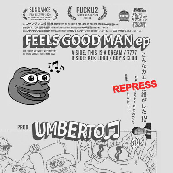 Feels Good Man EP | Mint (M) Generic Get Cheap Vinyl