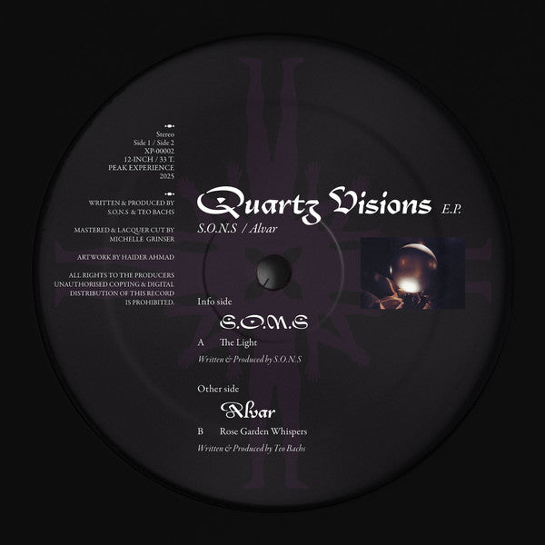 Quartz Visions E.P (VINYL) | Mint (M) Mint (M) Get Cheap Vinyl