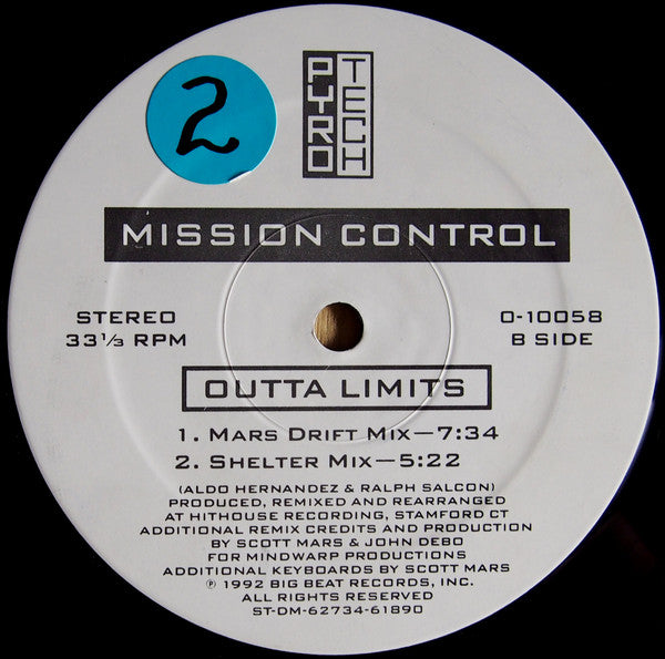 Outta Limits (Remixes) | Excellent (EX) Generic Get Cheap Vinyl