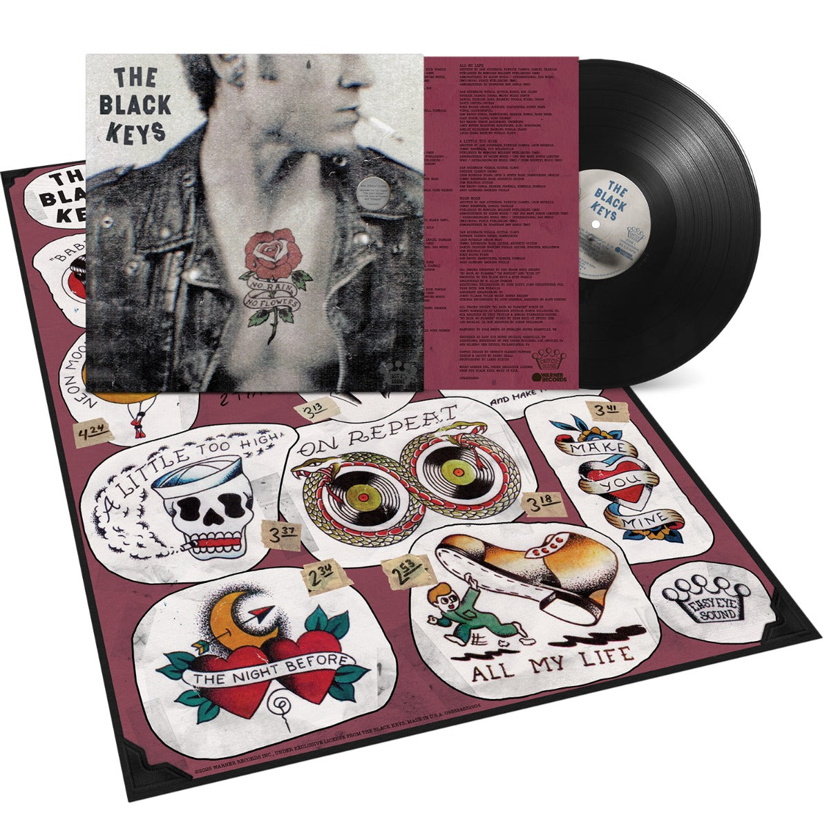 No Rain, No Flowers (PREORDER 08/08/2025) ( Black Vinyl w/Poster) | Mint (M) Mint (M) Get Cheap Vinyl