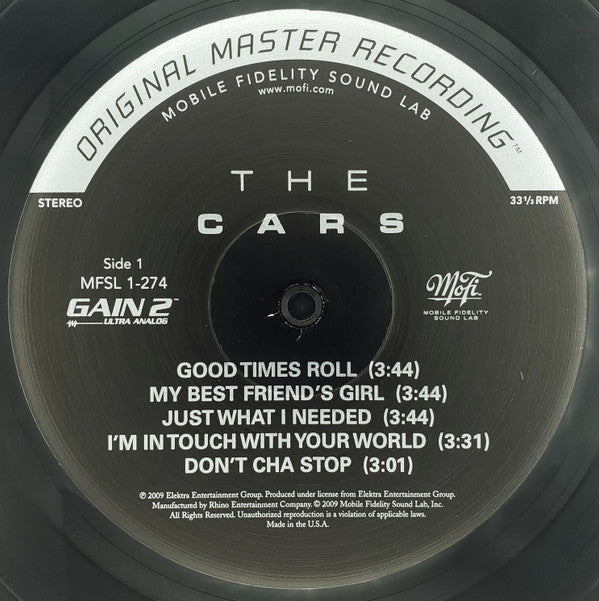 The Cars | Mint (M) Mint (M) Get Cheap Vinyl
