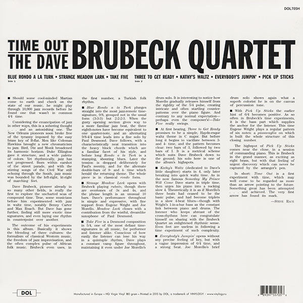 Time Out | Mint (M) Mint (M) Get Cheap Vinyl