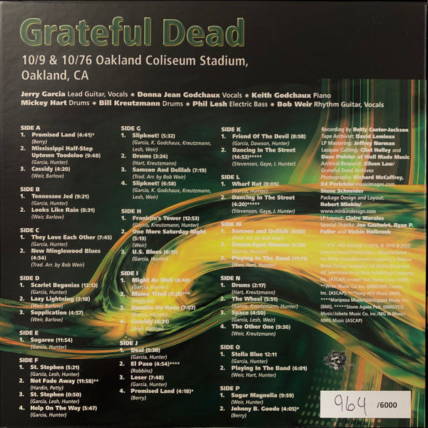 Dick's Picks 33: 10/9 & 10/76 Oakland Coliseum Stadium, Oakland, CA | Mint (M) Mint (M) Get Cheap Vinyl