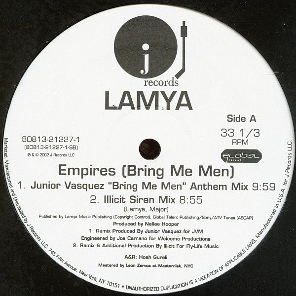 Empires (Bring Me Men) (VINYL) | Near Mint (NM) Excellent (EX) Get Cheap Vinyl