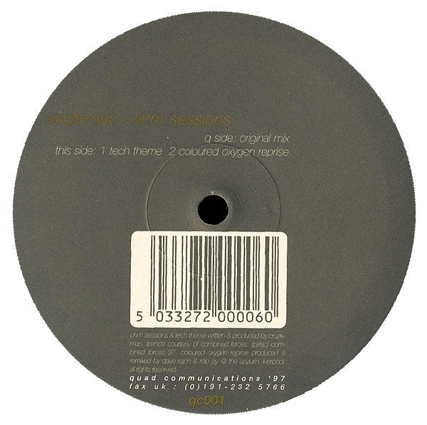 Ohm Sessions (Mixes) | Very Good Plus (VG+) Very Good Plus (VG+) Get Cheap Vinyl
