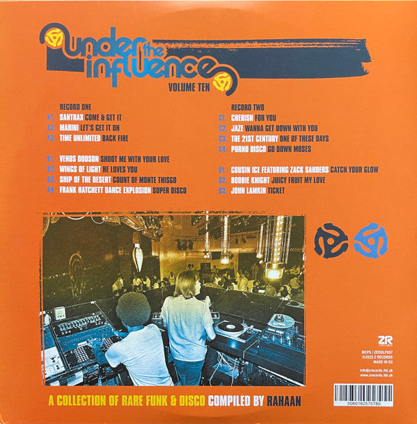 Under The Influence Volume Ten (A Collection Of Rare Funk & Disco) | Mint (M) Mint (M) Get Cheap Vinyl