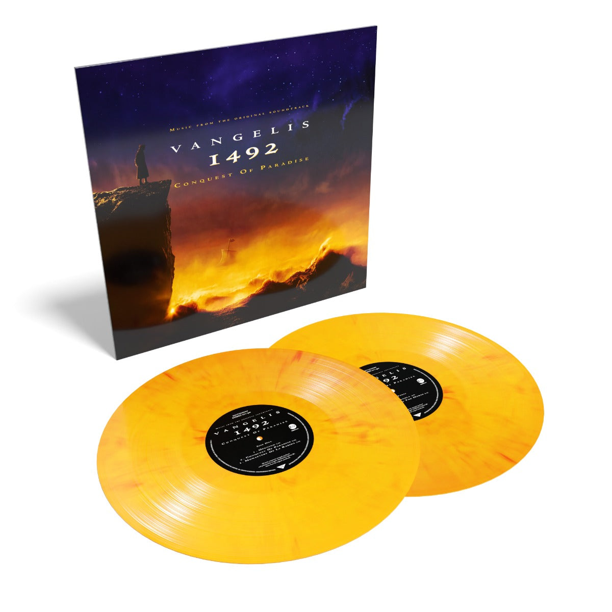 1492: Conquest Of Paradise (Music From The Original Soundtrack) *PRE-ORDER 8/29/25*(2x Yellow Flame Vinyl) | Mint (M) Mint (M) Get Cheap Vinyl