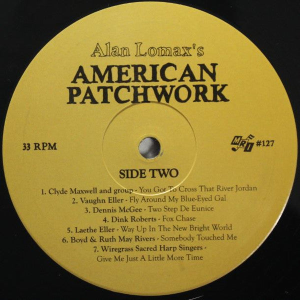Alan Lomax's American Patchwork | Mint (M) Mint (M) Get Cheap Vinyl