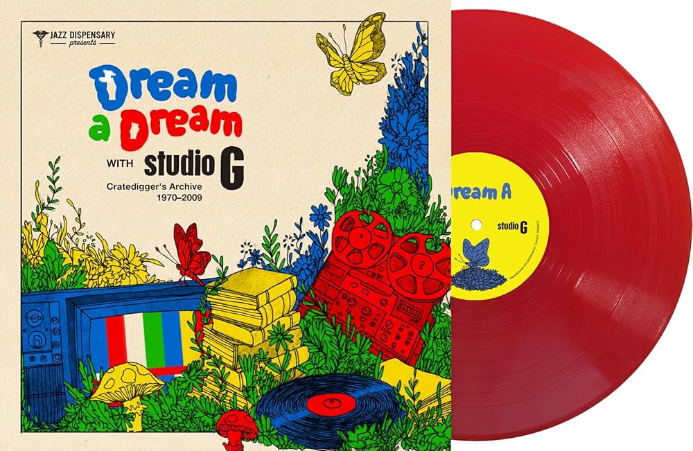 Jazz Dispensary Presents: Dream A Dream With Studio G *PRE-ORDER 8/22/25*(Apple Red VINYL) | Mint (M) Mint (M) Get Cheap Vinyl