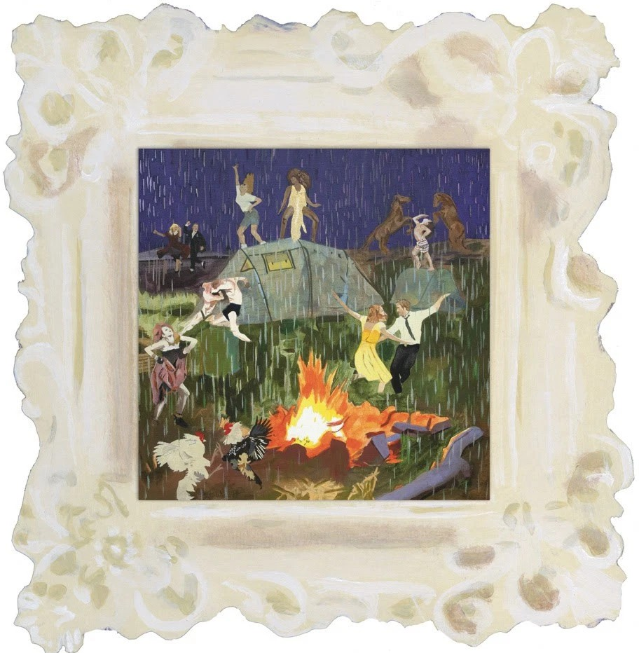 Let's Go Dancing: Said The Falling Rain To The Open Flame (Limited Edition, Translucent Orange Colored Vinyl) | Mint (M) Mint (M) Get Cheap Vinyl