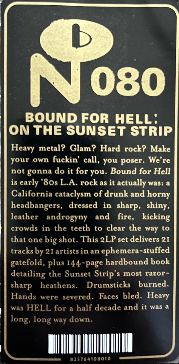Bound For Hell: On The Sunset Strip | Mint (M) Mint (M) Get Cheap Vinyl