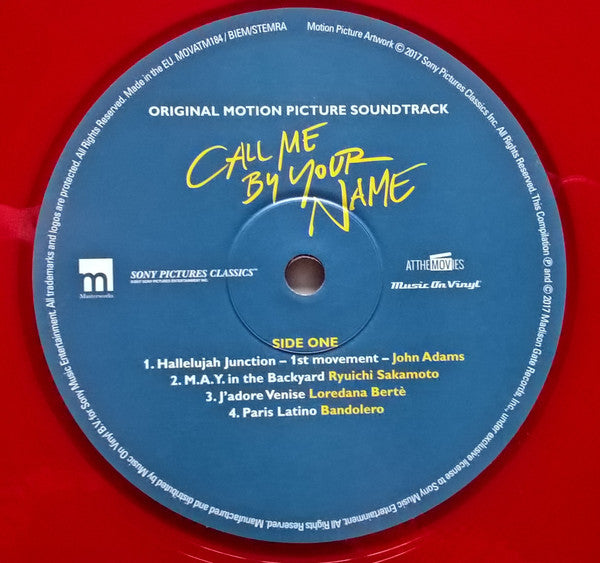 Call Me By Your Name (Original Motion Picture Soundtrack) | Mint (M) Mint (M) Get Cheap Vinyl