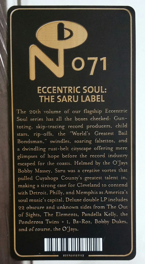 Eccentric Soul: The Saru Label | Mint (M) Mint (M) Get Cheap Vinyl