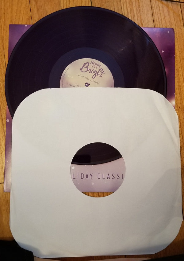 Various Merry and Bright 12 Holiday Classics Universal Music Enterprises LP, Comp, Ltd, Pur Mint (M) Mint (M) Get Cheap Vinyl