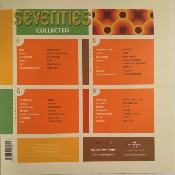 Seventies Collected (TRANSPARENT RED) | Mint (M) Mint (M) Get Cheap Vinyl