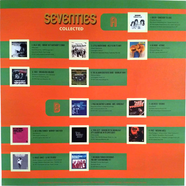 Seventies Collected (TRANSPARENT RED) | Mint (M) Mint (M) Get Cheap Vinyl