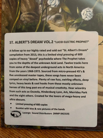 St. Albert's Dream Vol. 2: Lucid Electric Prophet | Mint (M) Mint (M) Get Cheap Vinyl