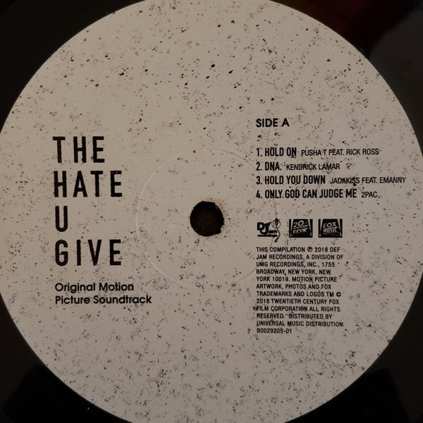 The Hate U Give (Original Motion Picture Soundtrack) | Mint (M) Mint (M) Get Cheap Vinyl