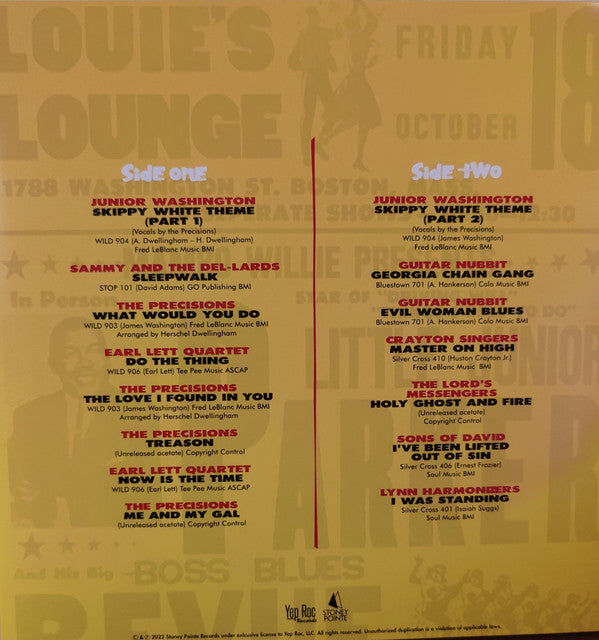 The Skippy White Story: Boston Soul 1961-1967 | Mint (M) Mint (M) Get Cheap Vinyl