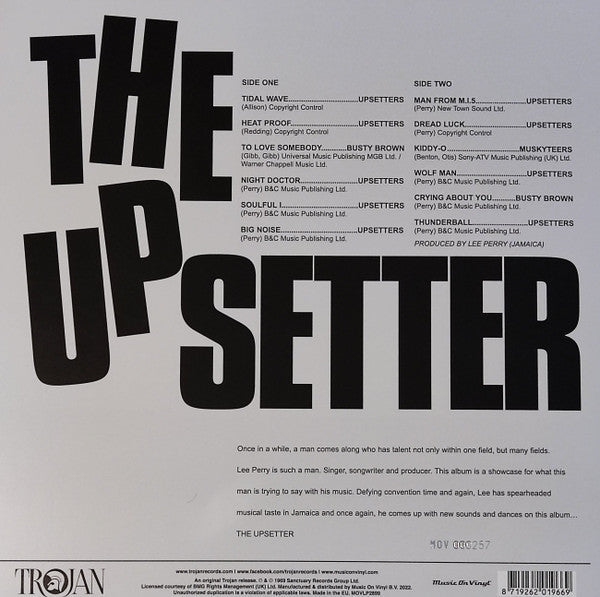 The Upsetter | Mint (M) Mint (M) Get Cheap Vinyl