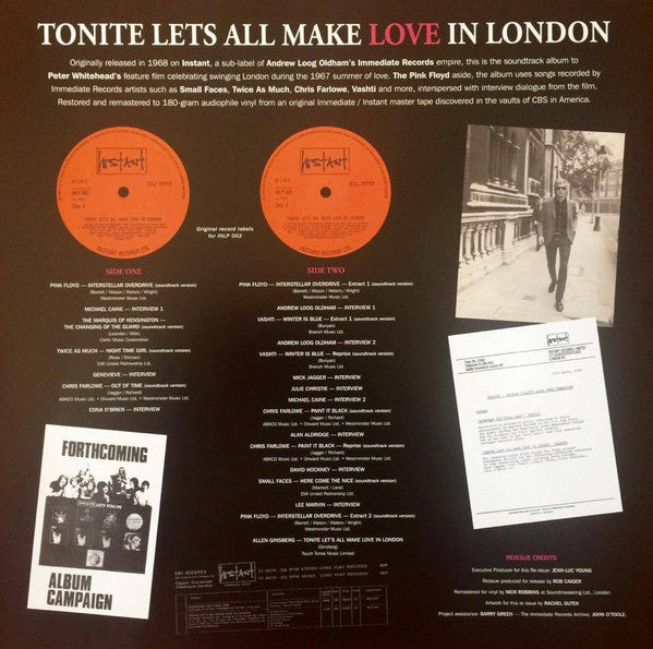 Tonite Let's All Make Love In London | Mint (M) Mint (M) Get Cheap Vinyl