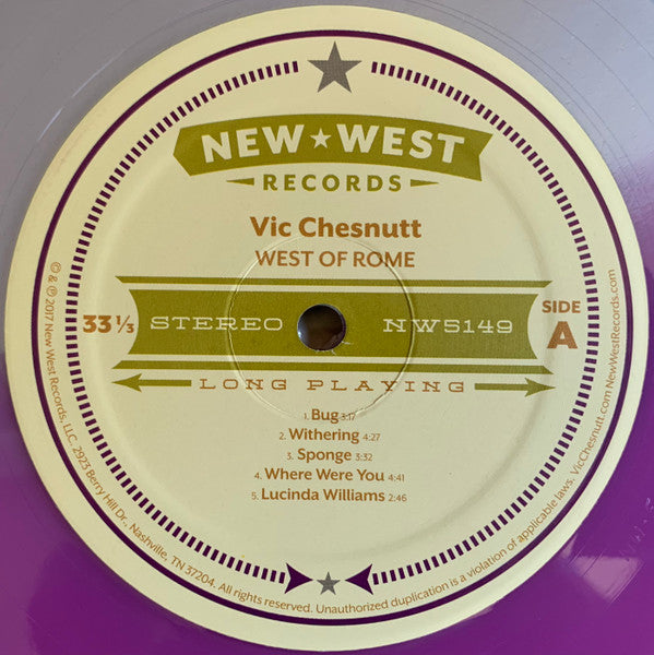 West Of Rome | Mint (M) Mint (M) Get Cheap Vinyl