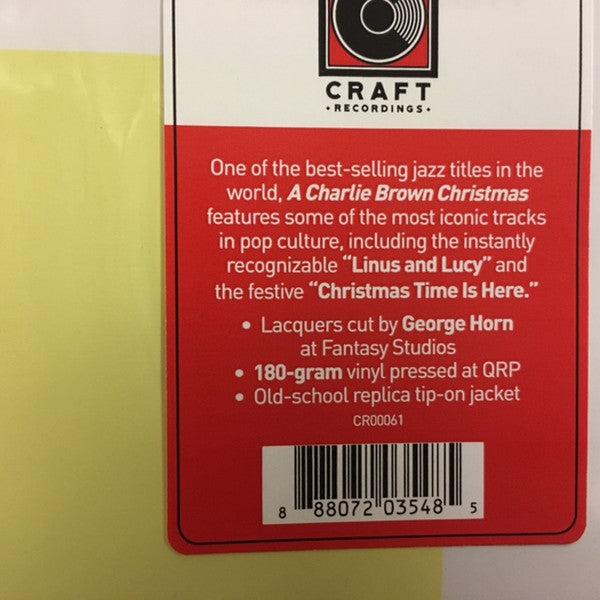 Vince Guaraldi A Charlie Brown Christmas Craft Recordings, Fantasy LP, Album, RE, 180 Mint (M) Mint (M) Get Cheap Vinyl