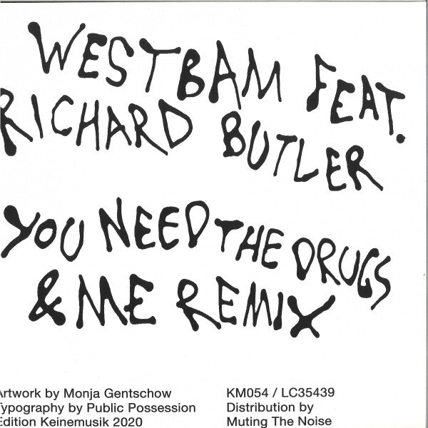 You Need The Drugs (&ME Remix) | Mint (M) Mint (M) Get Cheap Vinyl