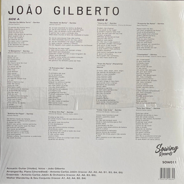 João Gilberto (CLEAR) | Mint (M) Get Cheap Vinyl